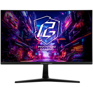 Монитор ASROCK PG25FFT, 24.5" IPS, FullHD (1920x1080) 180Hz, 16:9, 1ms, 1000:1, 300 cd/m2, AMD FreeSync, Speakers 2x2W, 2xHDMI, DP, Black