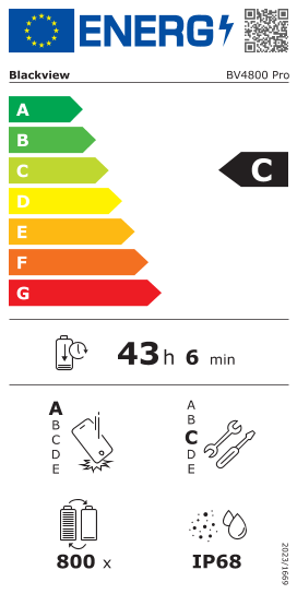 Смартфон BLACKVIEW BV4800 Pro 4/128GB, Black