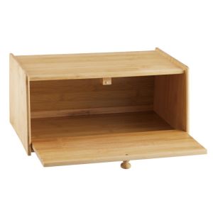 Кутия за хляб Klausberg KB 7933, 39.5 см, Бамбук, Кафяв