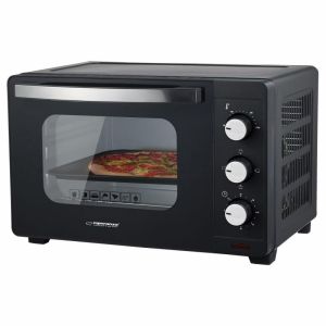 Електрическа фурна Esperanza EKO008N, 1280W, 20 л, 100-230C, Таймер 60 мин, Черен