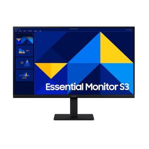 Monitor LED Samsung Essential S3 LS27D304GAUXEN 27", 1920x1080, FHD, 100Hz, IPS AG, 16:9, 1000:1, 250 cd/m2, 5ms, 178/178, Flicker-free, HDMI, VGA, VESA Mount (100x100), Tilt, Eye Saver Mode, Super-Slim Design, 2Y