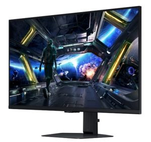 Monitor LED Samsung Odyssey G7 LS27FG702EUXEN 27", 3840x2160, 4K UHD, 180Hz / FHD 360Hz Dual Mode, IPS, HDR10, 16:9, 1000:1, 350 cd/m2, 1ms GTG, 178/178, 99% sRGB, DP 1.4, HDMI 2.1, Flicker-free, Tilt, Height Adjust, 2Y