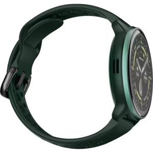 Часовник HiFuture Vela Dark Green, 1.43" AMOLED , GPS +Compass + Altimeter, 466*466, Support Local Music(100M Space), Support AI Coach for Training, Powered by Dual Core, Bluetooth Call, 5ATM Waterproof,  24/7 True Heart Rate & Blood, Oxygen Sensor, Up to