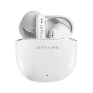Слушалки HiFuture ColorBuds2 White, Fashion TWS Earbuds, *5+15hours Play time,  Bluetooth 5.3, 10MM Driver, Soft Bass, Comfort Fit, Colorful option