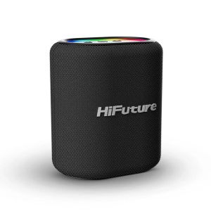 Тонколони HiFuture Vocalist100 Silver, 20W Output, Karaoke Enable, Two Wireless Microphone, 4000mAh Battery (Support Power Bank), RGB Lighting, Pair to Play (TWS Mode), Bluetooth 5.3