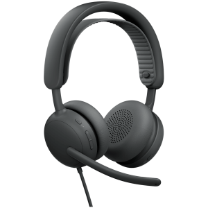 LOGITECH HEADSET - Zone Wired 2 for Business - GRAPHITE - USB - EMEA28i-935 - TEAMS, EU