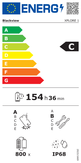 Смартфон BLACKVIEW XPLORE 1 5G 16/512GB, Orange