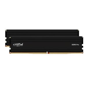 Памет CRUCIAL Pro 96GB DDR5 5600MHz (2x48GB) UDIMM Black