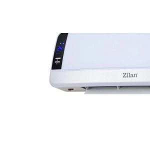 Керамична печка за стена Zilan ZLN2090, 2000W, Дистанционно, 10-49 градуса, Таймер, LED дисплей, Бял