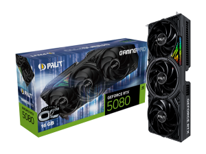 Видео карта PALIT GeForce RTX 5080 GamingPro OC, 16GB GDDR7, 256 bit, HDMI, 3xDP - NE75080S19T2-GB2031A