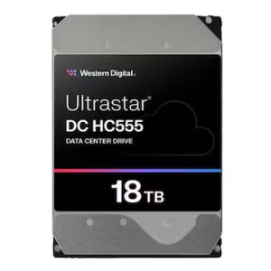 HDD 18TB WD Ultrastar DC HC555 (WUH722018CLE6L4), 3.5" SATA 6Gb/s, 7200 rpm, 512MB