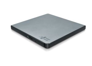 Оптично устройство Hitachi-LG GP57ES40 Ultra Slim External DVD-RW, Super Multi, Double Layer, TV connectivity, Silver