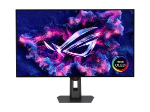 Монитор ASUS ROG Strix OLED XG32UCWG (90LM0BX0-B01371), 31.5" WOLED, 4K UHD (3840x2160) 165Hz, 16:9, 0.03ms, 1300 cd/m2, 1.5M:1, AMD FreeSync™ Premium Pro & G-SYNC, 2xHDMI, DP, USB-C, 3xUSB 3.2, Black