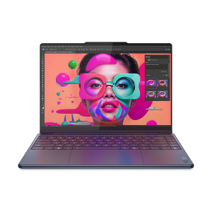 Лаптоп LENOVO Yoga 9 2-in-1 14ILL10 (83LC000YBM), 14" 2.8K WQXGA+ (2880x1800) OLED Touch, Intel® Core™ Ultra 7 258V (2.2GHz up to 4.8GHz, 8 ядра), 32GB LPDDR5x, 1TB SSD M.2, Yoga Pen, Windows 11 Home, Cosmic Blue