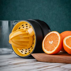 Цитрус преса Oliver Voltz OV51164A, 30 W, 1.2 л, Двупосочно движение, 2 конуса, Черен/оранжев