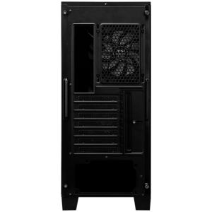 MSI MAG FORGE 120A AIRFLOW, Mid-Tower, ATX/M-ATX/ITX, 2x USB 3.2 Gen 1 Type-A, 1x Audio/1x Mic, LED On/Off Button, ARGB Hub, 6x 120mm ARGB Fans, Mesh Panel, 4mm Tempered Glass
