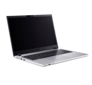 Лаптоп Acer Travelmate TMP215-55-TCO-70H3, Intel Core 7 150U (up to 5.40GHZ, 12MB), 15.6" FHD (1920x1080) IPS, 16GB DDR5 (1 slot free), 512GB NVMe SSD, Intel Iris Xe , TPM 2.0, Micro SD, Wi-Fi 6E, BT 5.1, KB Backlit, EPEAT, EnergyStar, no OS,  Silver, 12 