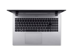 Лаптоп Acer Travelmate TMP215-55-TCO-70H3, Intel Core 7 150U (up to 5.40GHZ, 12MB), 15.6" FHD (1920x1080) IPS, 16GB DDR5 (1 slot free), 512GB NVMe SSD, Intel Iris Xe , TPM 2.0, Micro SD, Wi-Fi 6E, BT 5.1, KB Backlit, EPEAT, EnergyStar, no OS,  Silver, 12 