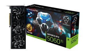 Видео карта GAINWARD GeForce RTX 5060 Ti Python III OC 16GB, 16GB GDDR7, 128 bits, HDMI, 3xDP
