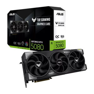Видео карта ASUS TUF Gaming GeForce RTX 5080 16GB GDDR7 OC Edition, 16GB GDDR7, 256-bit, 2xHDMI, 3xDP