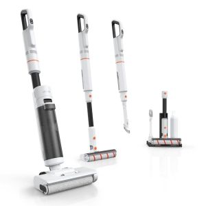 Безжичка вертикална прахосмукачка JONR ED20 PRO, до 40 минути работа, Бял