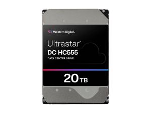HDD 20TB WD Ultrastar DC HC555 (WUH722020CLE6L4), 3.5" SATA 6Gb/s, 7200 rpm, 512MB