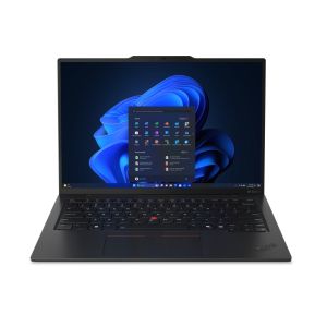 Лаптоп LENOVO ThinkPad X1 Carbon Gen 13 Aura Edition (21NX0062BM), 14.0" WUXGA (1920x1200) IPS, Intel Core Ultra 7 265U (12M Cache, 2.10 GHz up to 5.3 GHz, 12 ядра), 64GB LPDDR5x, 1TB SSD М.2, Backlit KBD, Windows 11 Pro, Black