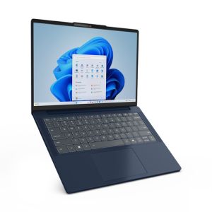 Лаптоп LENOVO IdeaPad Slim 3 14IRH10, 14.0" WUXGA (1920x1200) IPS, Intel® Core™ i5-13420H (12M Cache, 3.4GHz up to 4.6GHz, 8 ядра), 16GB DDR5, 512GB SSD M.2, noOS, Cosmic Blue - 83K0002NBM
