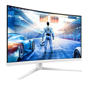 Монитор PHILIPS 32M2C5501/00 Evnia 5000, 31.5" Fast VA Curved 1500R, QHD (2560x1440) 180Hz, 16:9, 0.5ms, 3500:1, 300cd/m2, AMD FreeSync, G-SYNC, 2xHDMI, DP, White