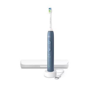 Ел. четка за зъби PHILIPS HX4043/48 Sonicare 4100, 4 настройки на почистване на зъбите, Сензор за натиск, travel case, blue