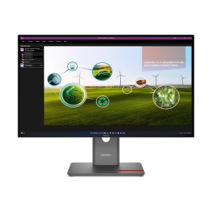 Монитор LENOVO ThinkVision P27Q-40, 27" IPS, QHD (2560x1440) 120Hz, 16:9, 4ms, 350 cd/m², 1500:1, HDMI, 2xDP, Eclipse Black - 64A7GAT6EU