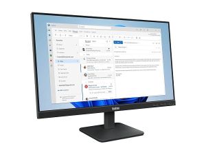 Монитор LENOVO ThinkVision S24-4e, 23.8" IPS, FullHD (1920x1080) 100Hz, 16:9, 4ms, 250 cd/m2, 1300:1, HDMI, VGA, Raven Black - 64B5KAT1EU