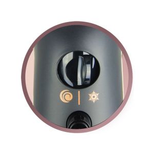 Сешоар Remington AC9140B OPTIheat Proluxe Midnight Edition, 2400 W, 2 скорости, Цифров дисплей, Концентратор, Черен