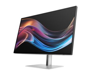Монитор HP Series 7 Pro - 727pk (8J9G2AA), 27'' IPS, 4K UHD (3840x2160) 60Hz, 16:9, 5ms, 400 cd/m², 2000:1,  HDMI, 2xDP, 2xThunderbolt 4, 5xUSB3.2, RJ-45, Black/Silver