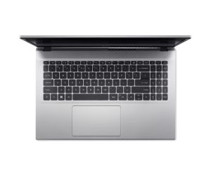 Лаптоп Acer Aspire Go 15, AG15-42P-R493, AMD Ryzen 7 5825U,(up to 4.30GHz, 16MB), 15.6" FHD (1920x1080) IPS SlimBezel LCD, 1*16GB DDR4 3200MHz (1 slot free), 512GB PCIe NVMe SSD, AMD Radeon, HD Cam, WiFi, BT 5.2, Kbd, No OS, Pure Silver