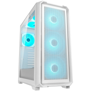 COUGAR MX600 Air Pro PC Case, Mid Tower, White
