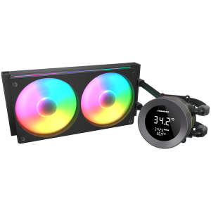 COUGAR Poseidon Vistek ARGB 240 AiO Liquid Watercooling - Black