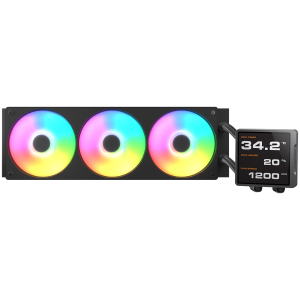 COUGAR Poseidon Vistek Pro ARGB 360 AiO Liquid Watercooling - Black