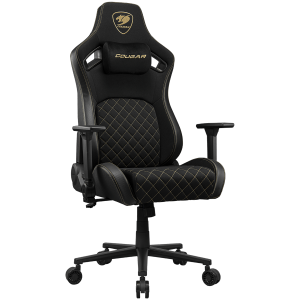 COUGAR DEFENSOR Gold F Gaming chair, Black Gold