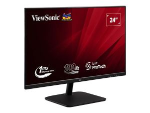 Монитор VIEWSONIC VA2432-H-2, 23.8" IPS, FullHD (1920x1080) 100Hz, 16:9, 1ms, 250 cd/m², 1000:1, VGA, HDMI, Black