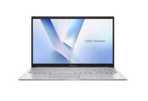 Лаптоп ASUS Vivobook 15 X1504VA-BQ4595, 15.6" FullHD (1920x1080) IPS, Intel® Core™ 5 120U (12M Cache, 1.40 GHz up to 5.0 GHz, 10 ядра), 16GB LPDDR5, 1TB SSD M.2, noOS, Cool Silver - 90NB13Y2-M02HJ0