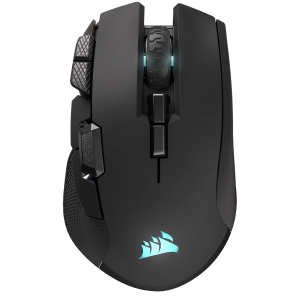 CORSAIR IRONCLAW WIRELESS SE Gaming Mouse, Wireless, Backlit RGB LED, 26000 DPI, Optical