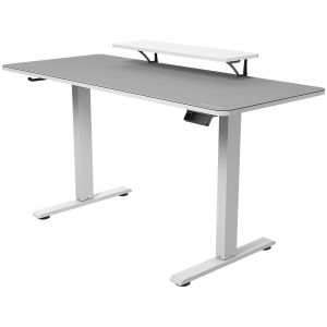 COUGAR E-STAR 140 Electrical Gaming Desk, White