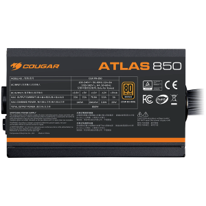 COUGAR ATLAS 650 PSU, 80 plus Bronze, 650W (ATX 3.1)