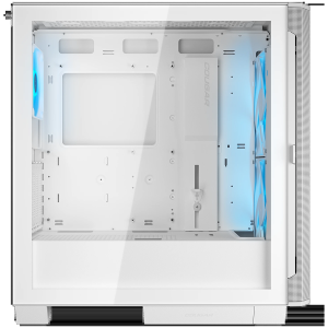 COUGAR AIRFACE FLO RGB PC Case, Mid Tower, White