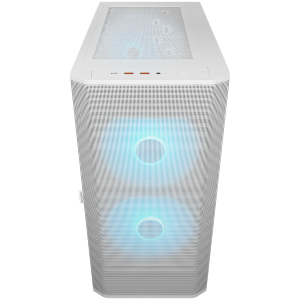 COUGAR AIRFACE FLO RGB PC Case, Mid Tower, White