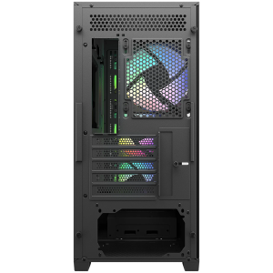 COUGAR MX600 Mini V2 RGB PC Case, Mini Tower, Black