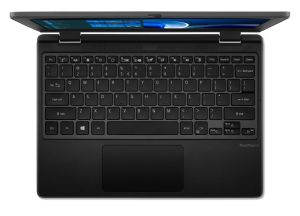 Лаптоп Acer Travelmate B311 TMB311R-32-C24D, Celeron N4500 (up to 2.8GHz, 4MB), 11.6” HD Touch, 8GB, 128GB eMMC, Windows 11 Pro, 3Y