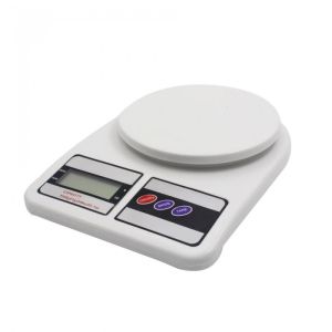 Кухненска везна Rosberg R51651A, До 7 кг, Точност до 1гр, LCD, Тара, Бял