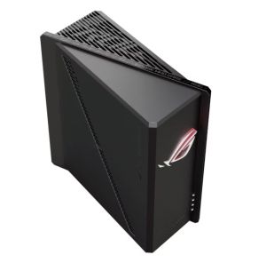 Рутер Asus Gaming Wireless Router ROG Strix GS-BE18000, Tri-Band, 320MHz bandwidth & 4096-QAM, Quad-Core 2.6GHz CPU, 256MB/2GB Flash/RAM, 8 x 2.5G port, AiProtection Pro, open NAT, VPN Fusion, 8 x SSIDs, IPTV, MU-MIMO, Beamforming, RGB, AiMesh